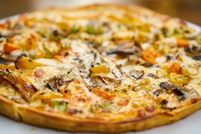 BBQ Pulled Pork pizza at Pizza luce